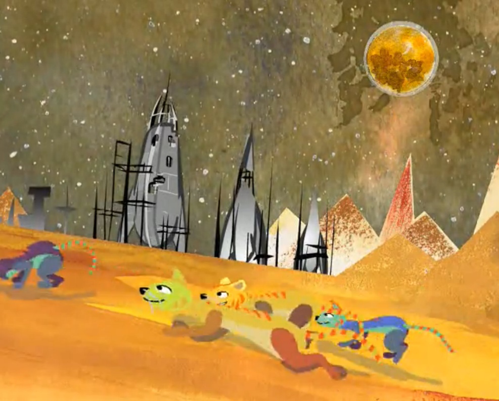 The Cats of Mars Meet the Toy Car movie