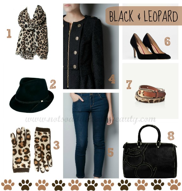 Not so addicted to Beauty Inspiración estampado de leopardo
