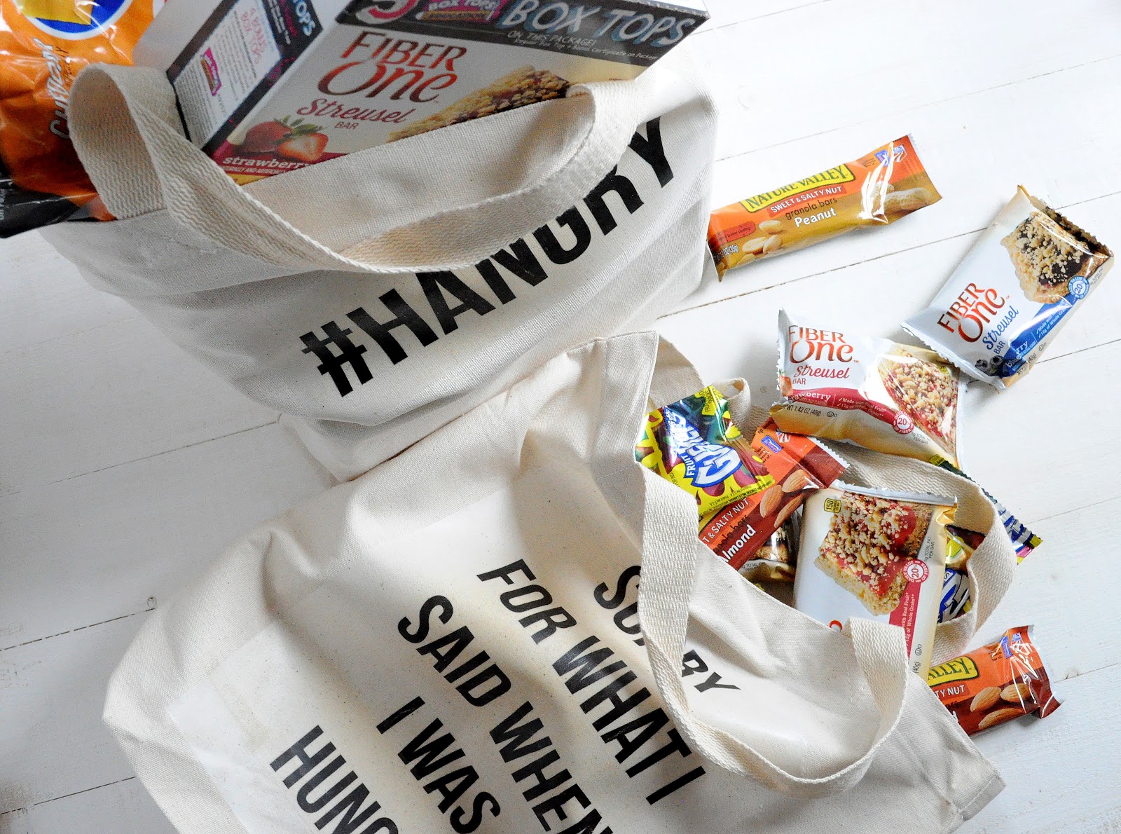 diy grocery tote bag + box tops for education