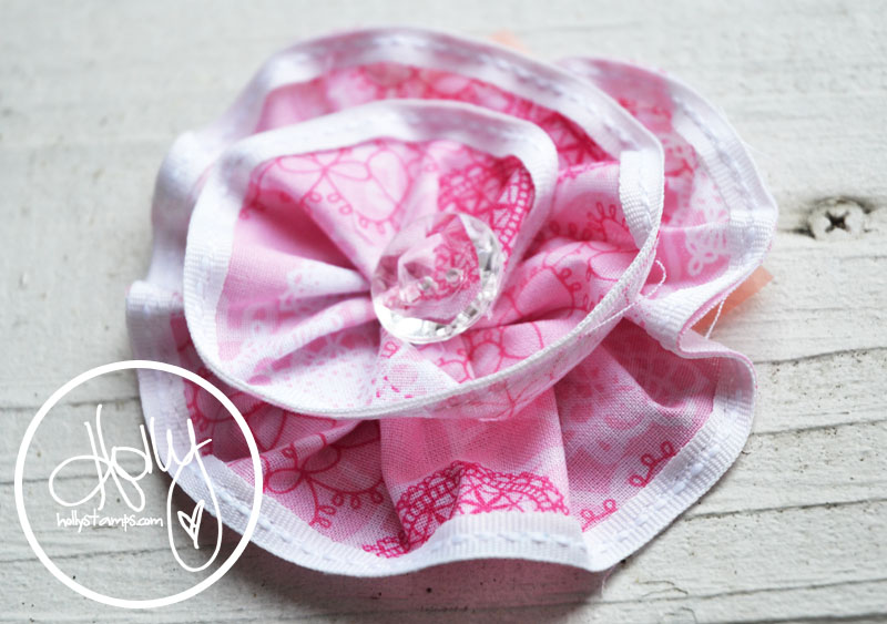 Create Something Everyday Howto Video Stampin' Up! Fabric Flowers