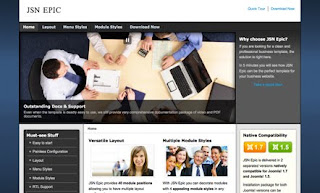 JSN Epic Free J1.7 Joomla Template