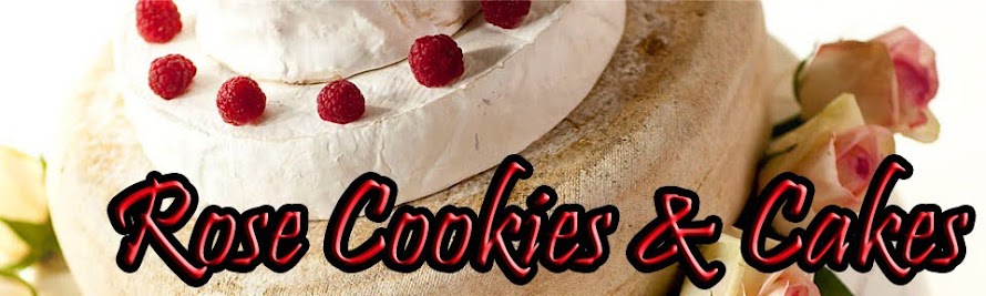 Rose Cookies & Cakes