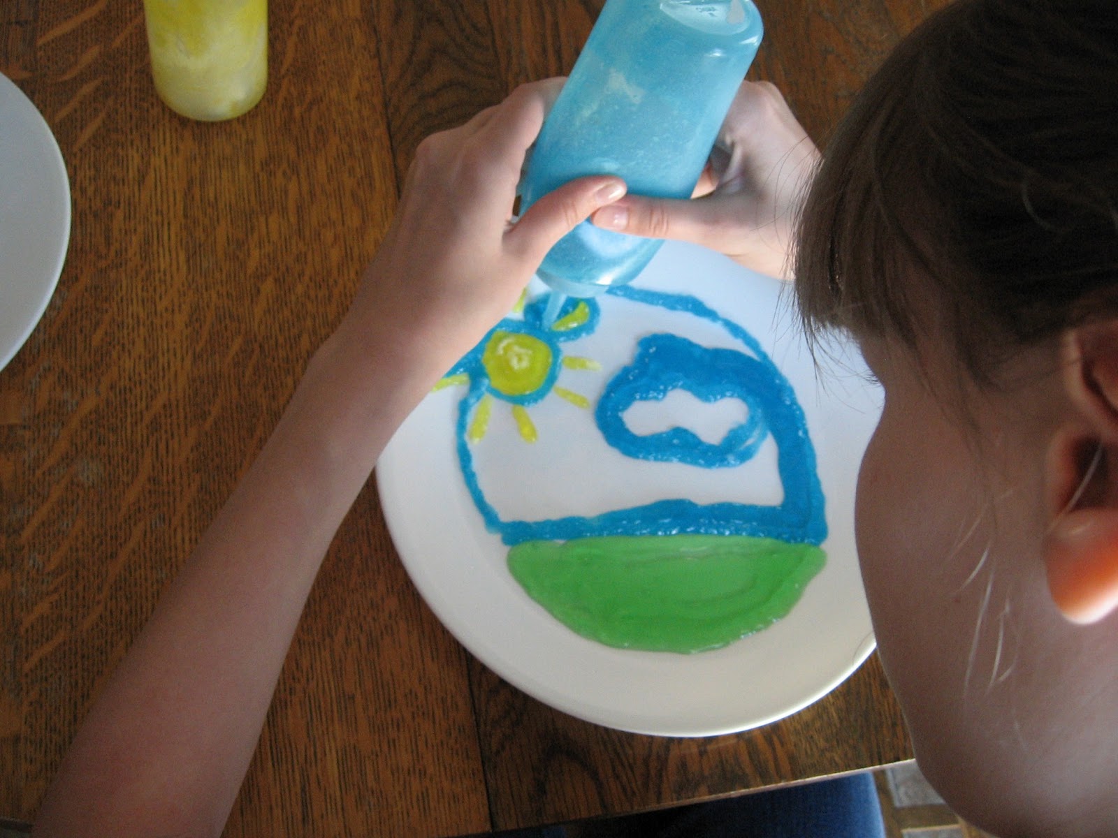 Almost Unschoolers Summer Fun Day 13 Gummy Creations Painting With