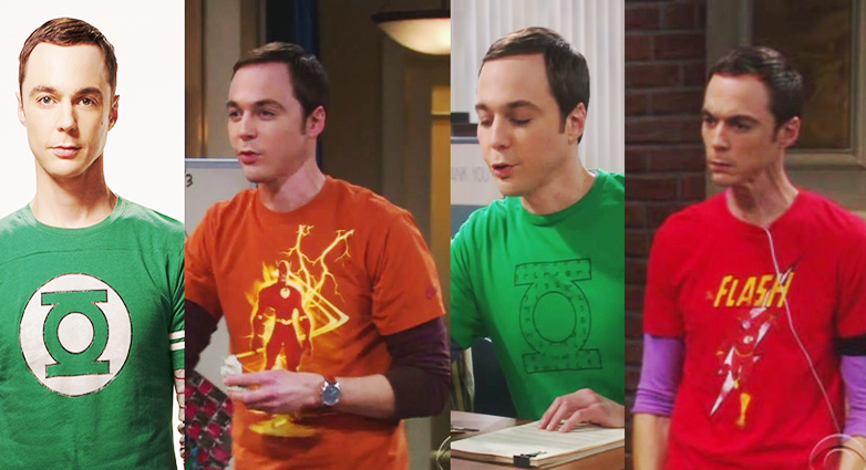camiseta flash sheldon