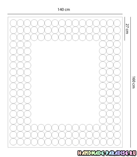 Схемы кружева и бордюров для декорирования подушки