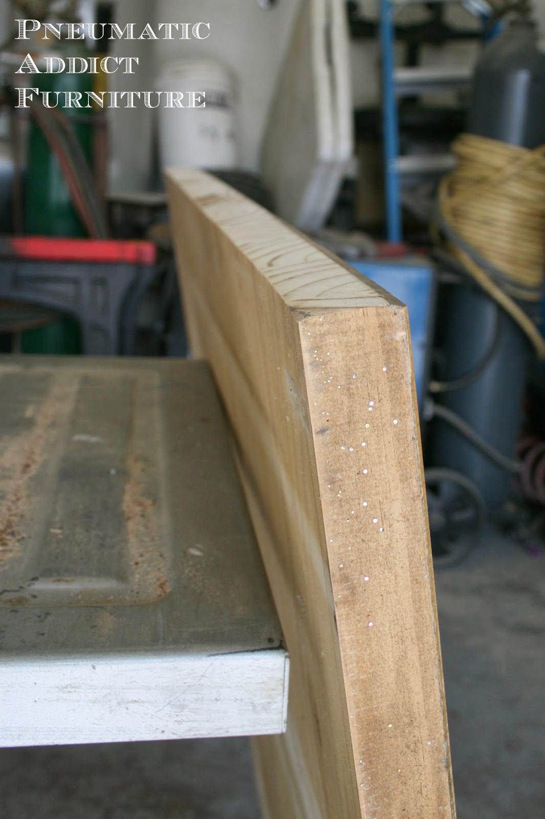 Zinc Top Coffee Table Tutorial Pottery Barn KnockOff Pneumatic Addict