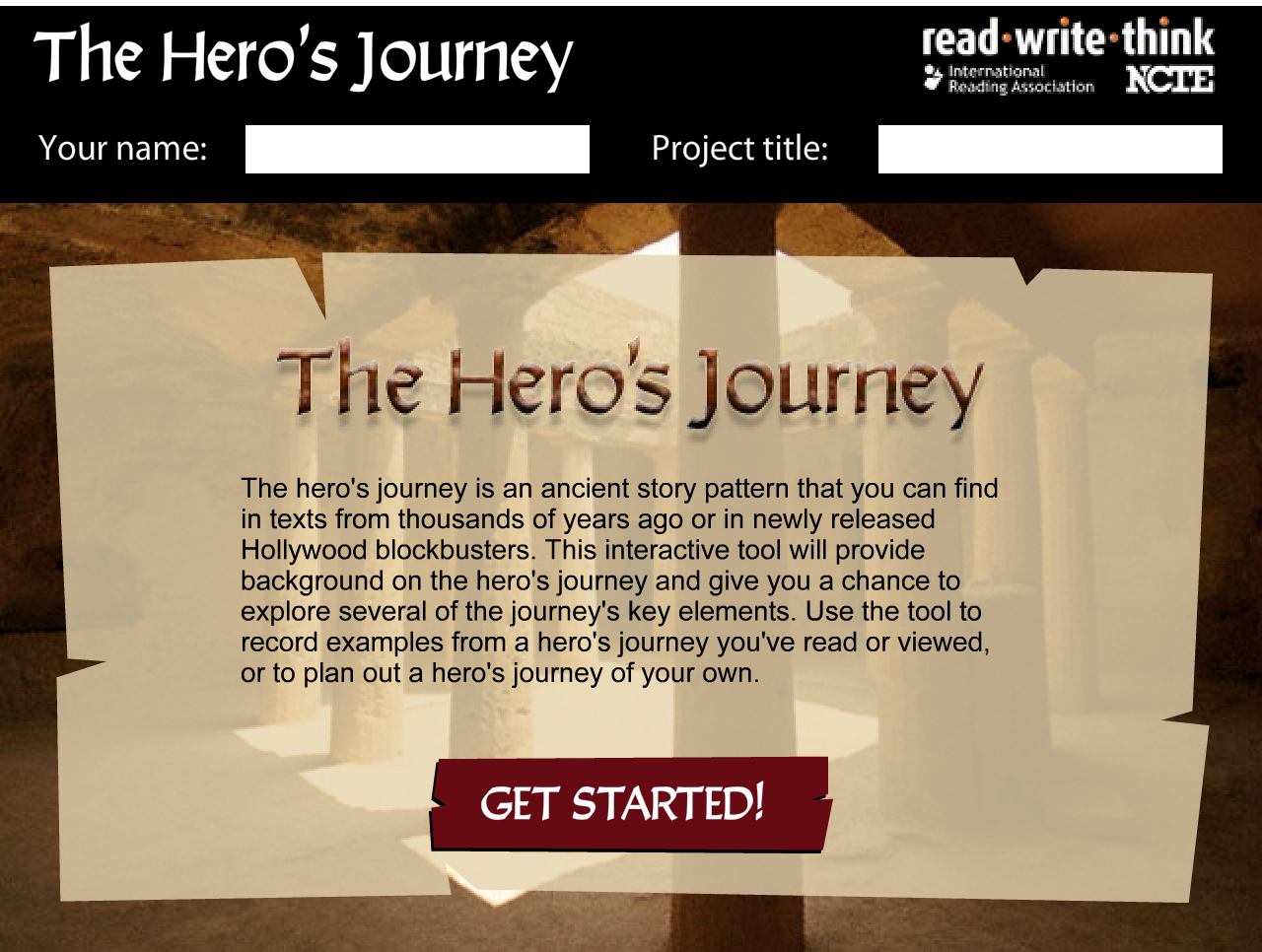  The Hero's Journey Interactive App