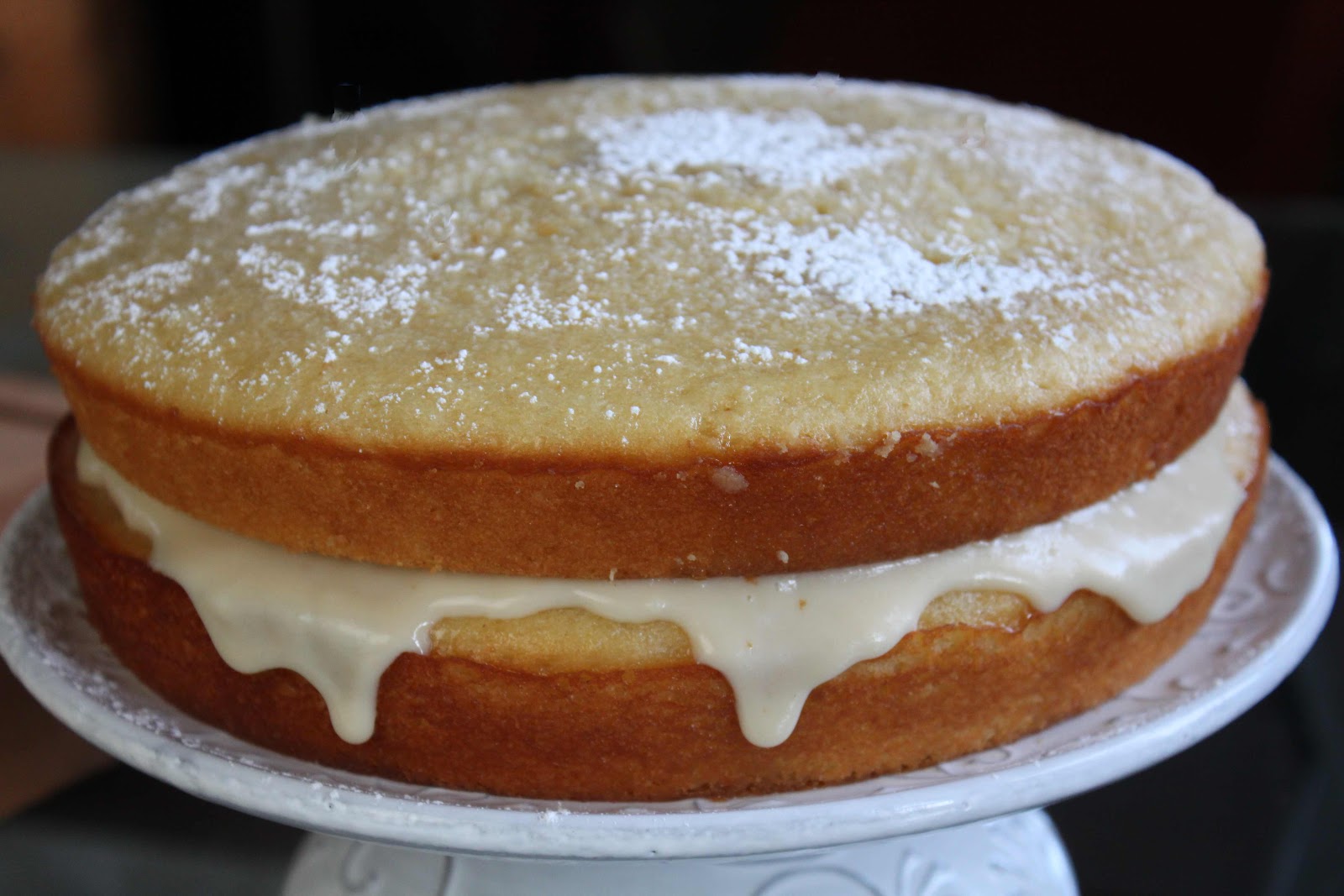 Fat and Happy Blog Almond Cake with Ginger Rosemary Syrup and