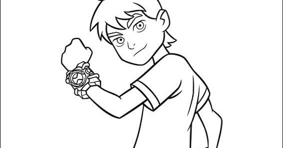 Didi Coloring Page Printable Coloring Page Ben10 Cartoon