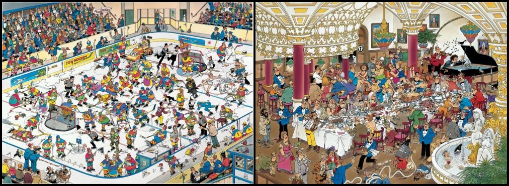 Antique doorknobs jigsaw by ravensburger (19863-4, 1000 pieces In Soul: May 2012