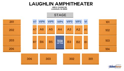 Laughlin Amphitheater Seating Chart
