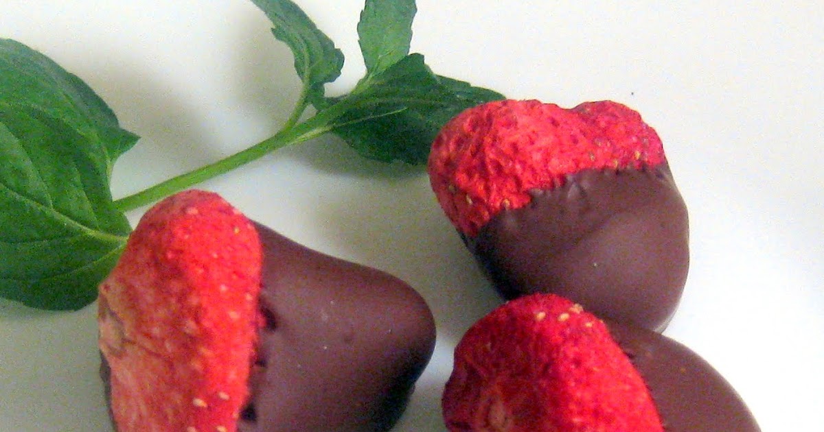 Cooking With My Food Storage Chocolate Dipped Freeze Dried Strawberries