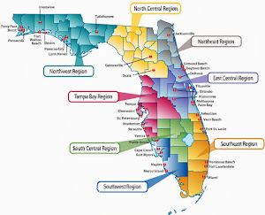 REGIONAL MAP OF FLORIDA