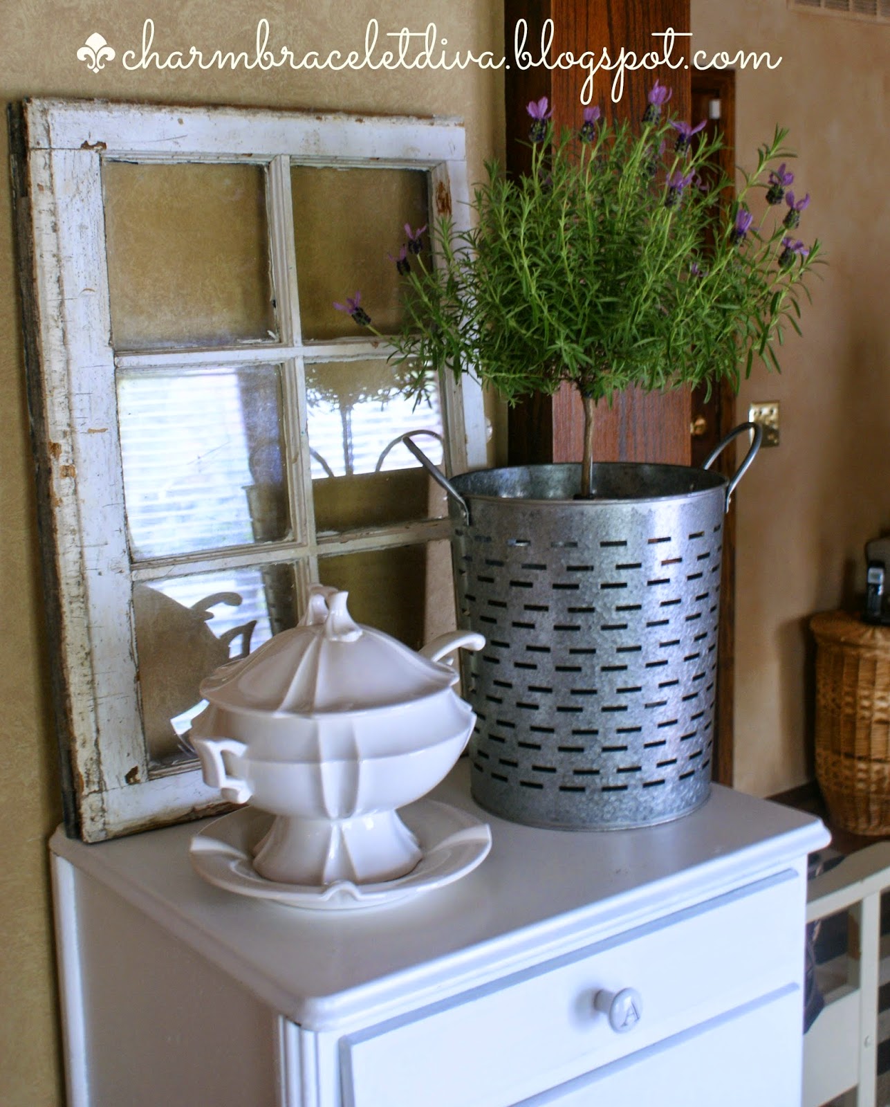 Our Hopeful Home Fresh Lavender Topiary