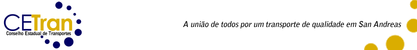 <p align="center">CETran - Conselho Estadual de Transportes</p>