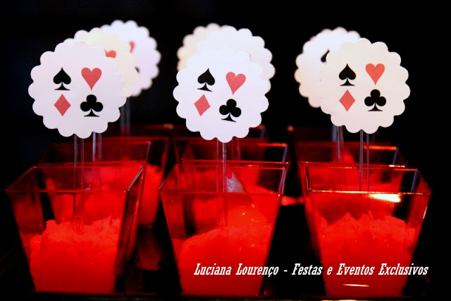 Já penso em uma festa com o tema Poker??? - por Luciana Lourenço