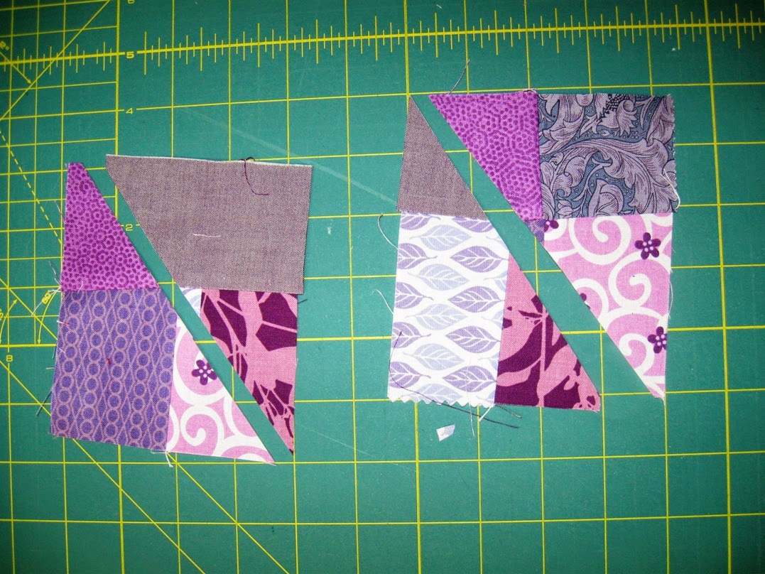 Happy Quilting Crazy Patch Piecing A Tutorial