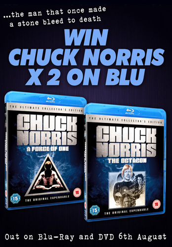 Win Chuck Norris Blu-rays