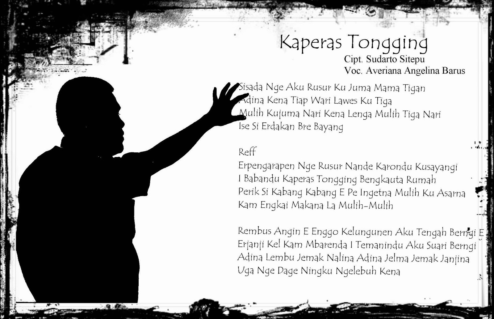 Lagu Karo Download Karo Video Karo Lirik Karo Mp3 Karo Kaperas Tongging Mp3 Dan Lirik