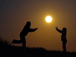 PEOPLE PLAYING WITH THE MOON