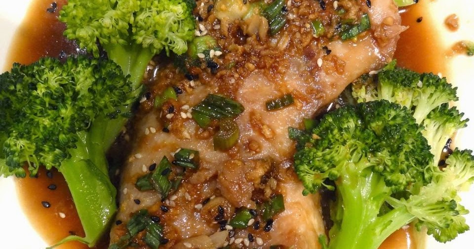 Scrumpdillyicious AsianStyle Rockfish in Ginger Scallion Sauce