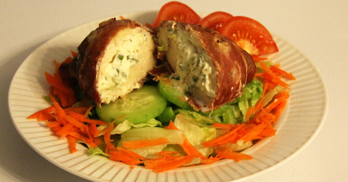 A Dash Of Tash Prosciutto Wrapped Chicken Breast Stuffed with Herb