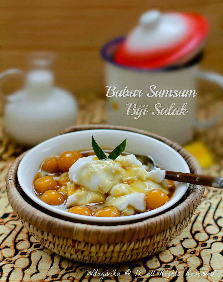 DaPuR GiViKa BUBUR SUMSUM BIJI SALAK