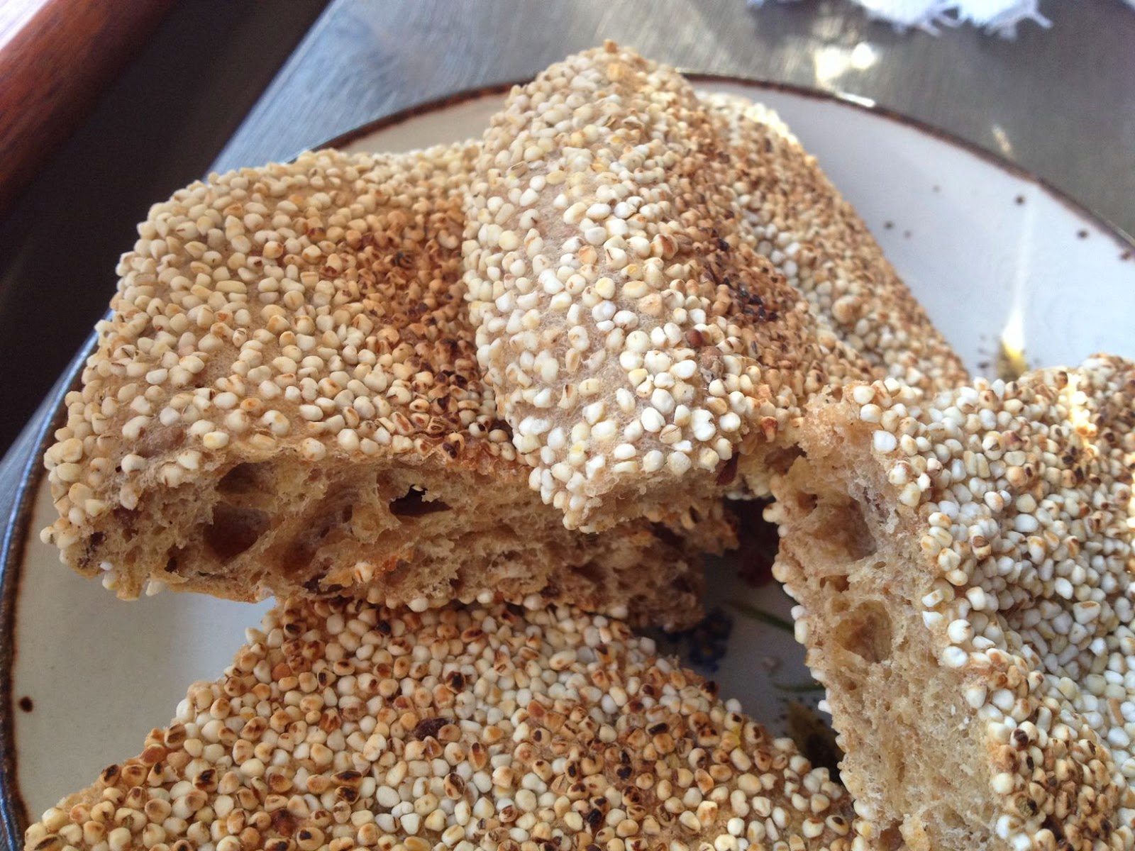Moroccan barley bread Khobz elcha’ir or Mehrache Fleur d'oranger