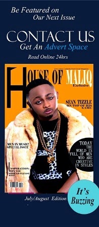 Sean Tizzle and Abbyke Domina stuns on HOUSE OF MALIQ July/August 2014 edition