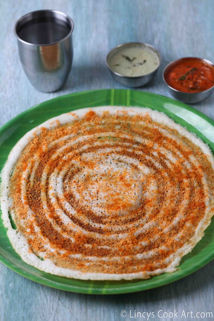 Podi Dosa Recipe Lincy's Cook Art