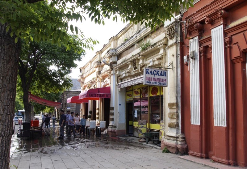 Turkey the Russian houses of Kars