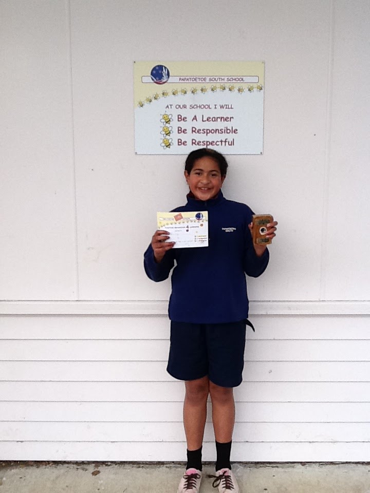 Well Done Mele! Star pupil for week !