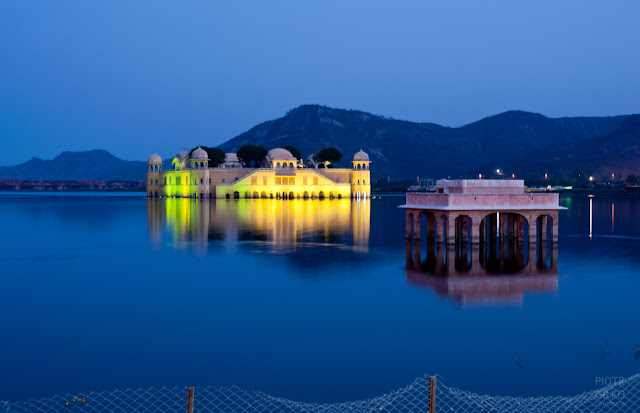 Jaipur Pałac na wodzie Indie