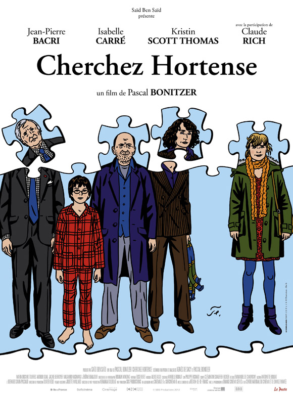 Jean-Claude Floc'h et la ligne claire 2012+09+AFFICHE-CHERCHEZ-HORTENSE_120x160+s