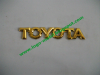 Emblem Tulisan Toyota Gold