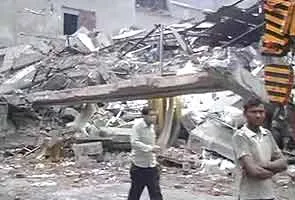 Factory building collapse