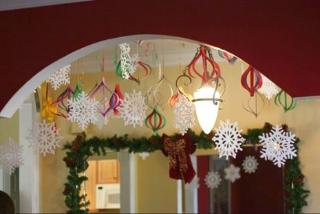 cómo decorar ambientes navideños bonitos, ideas para decorar los ambientes de casa en navidad, como adornar toda la casa en navidad, decoraciones navideñas bonitas para casa