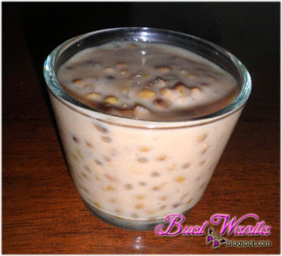 Resepi Mudah Bubur Kacang Hijau Bersagu. Cara Masak Bubur Kacang Hijau Simple Sedap Senang