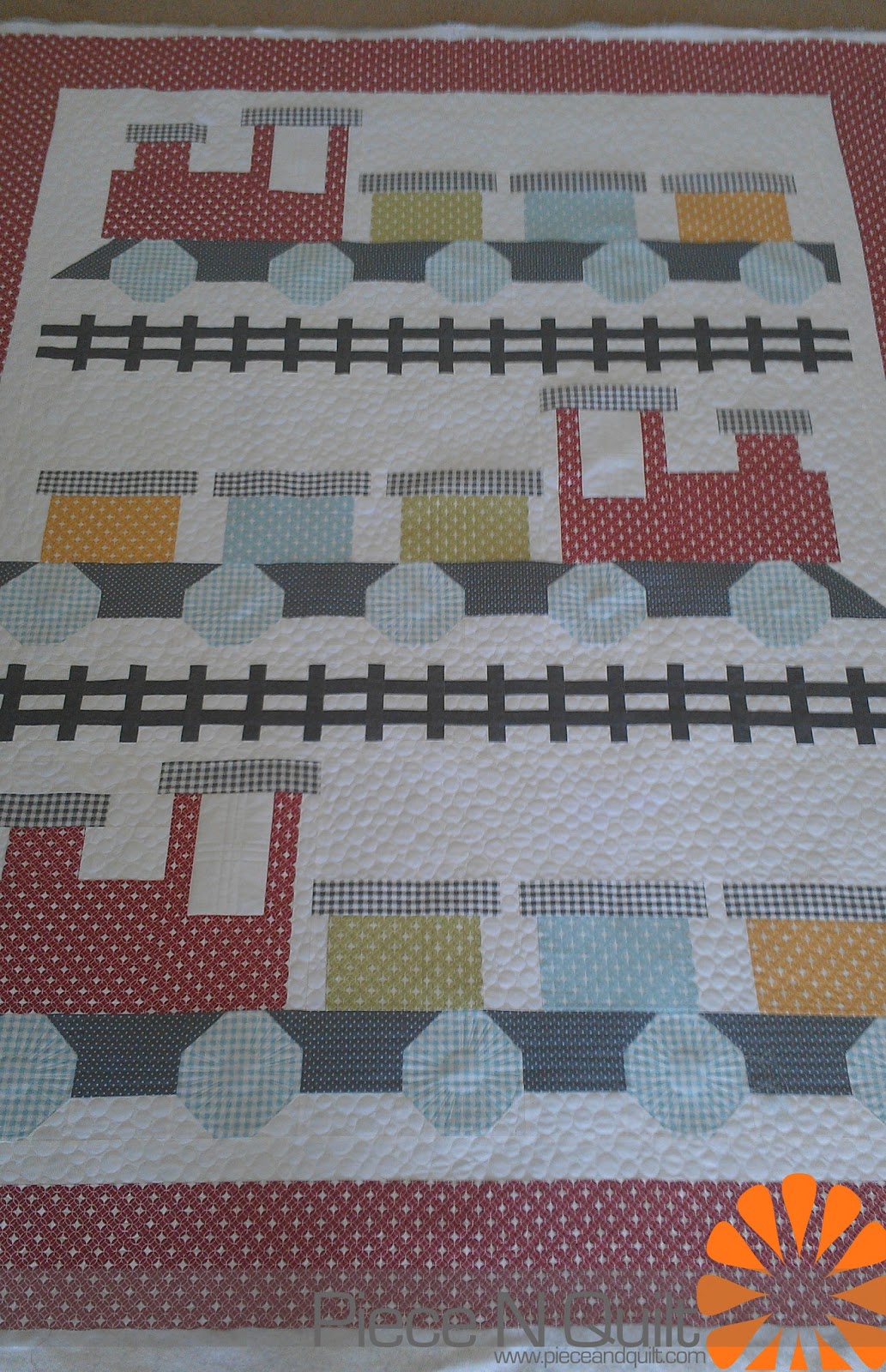 Piece N Quilt All Aboard Quilt and Wall Hanging