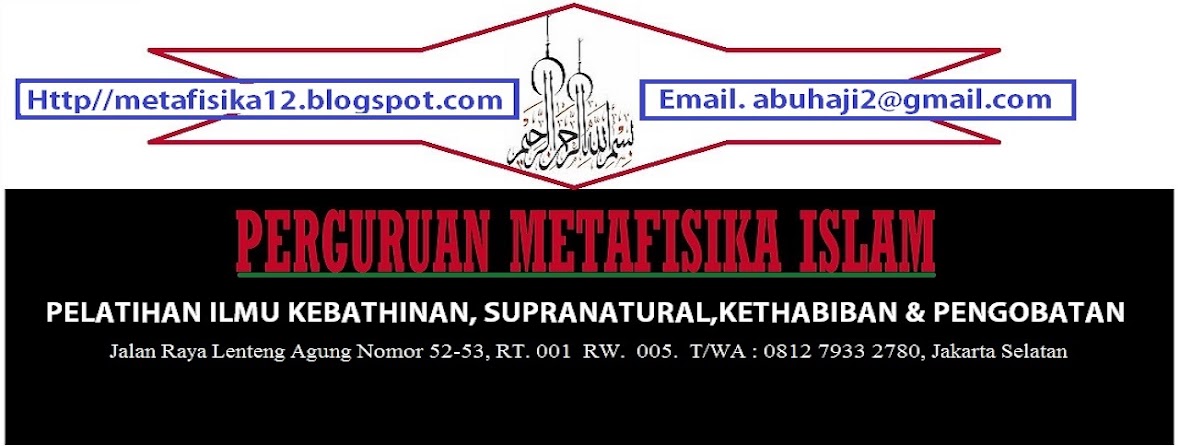 METAFISIKA ISLAM