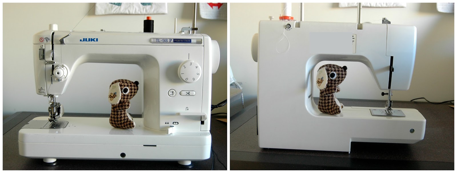 The Tartankiwi Juki TL98 Quilting With The Walking Foot