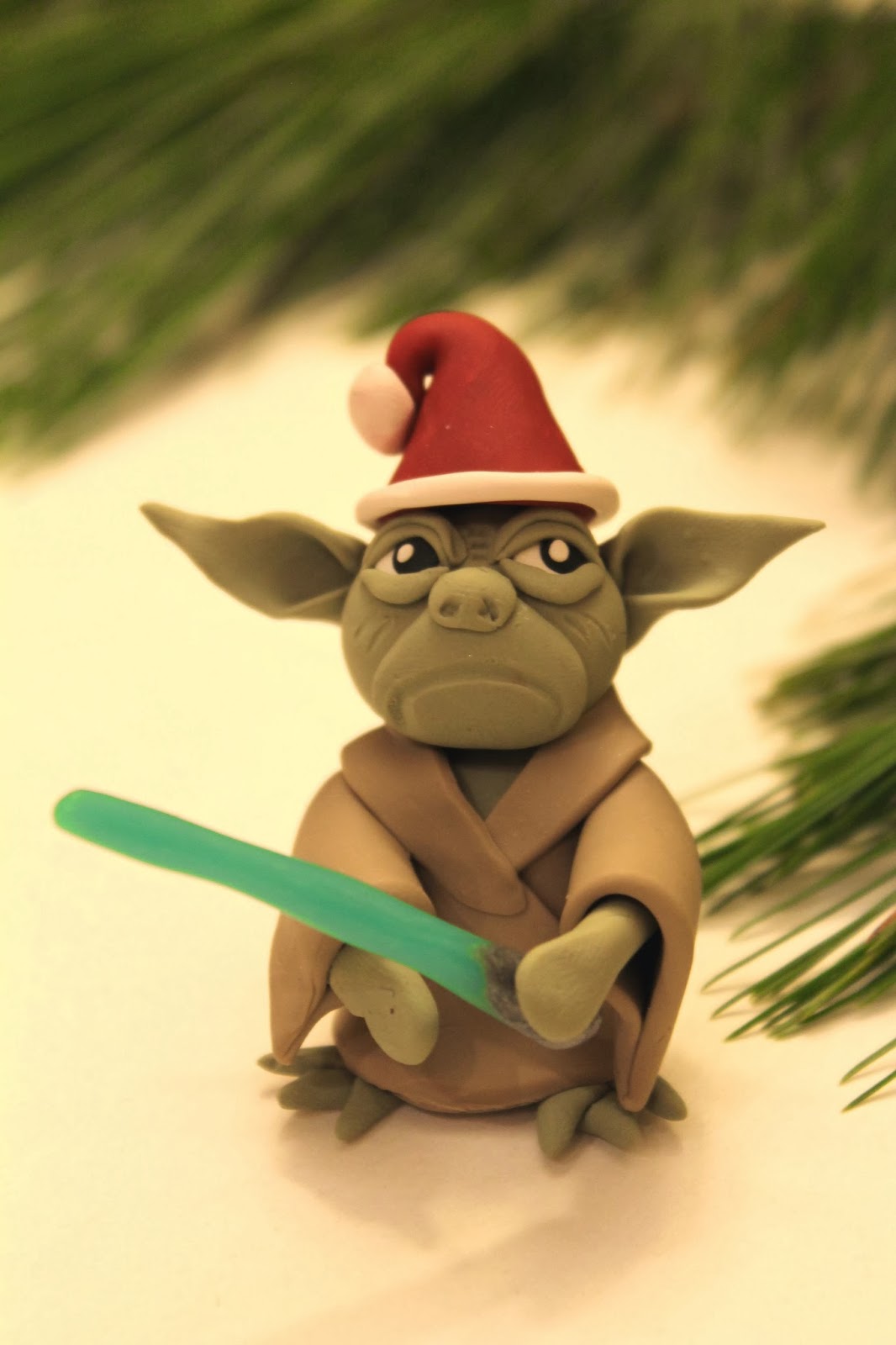 Scrappy Chick Designs Christmas Yoda