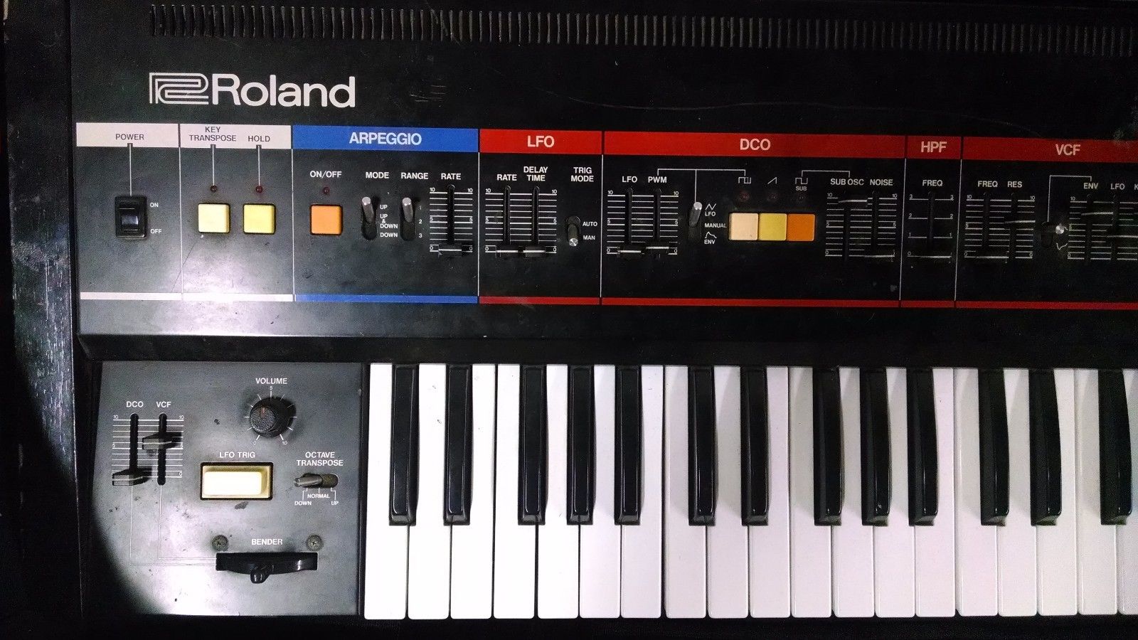 MATRIXSYNTHB Roland Juno60 Synthesizer with Kenton pro 2000 mk II
