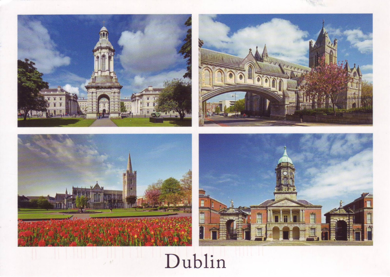 The World in Postcards Sabine's Blog Dublin, Ireland