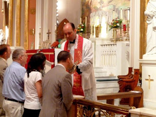 Veneration of the relic of St. Paul.