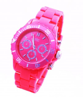 Pink watch