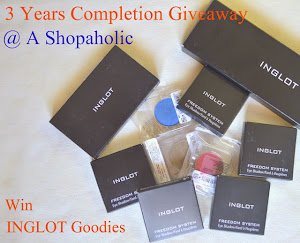 GIVEAWAY ALERT from A Shopaholic