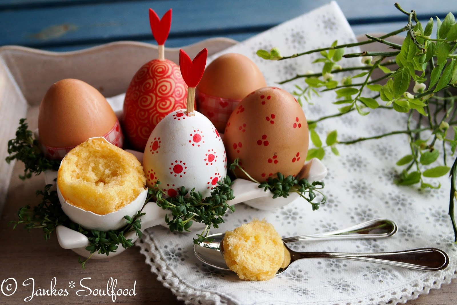 Jankes*Soulfood Kuchen im Ei