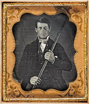 The First Known Picture of Phineas Gage