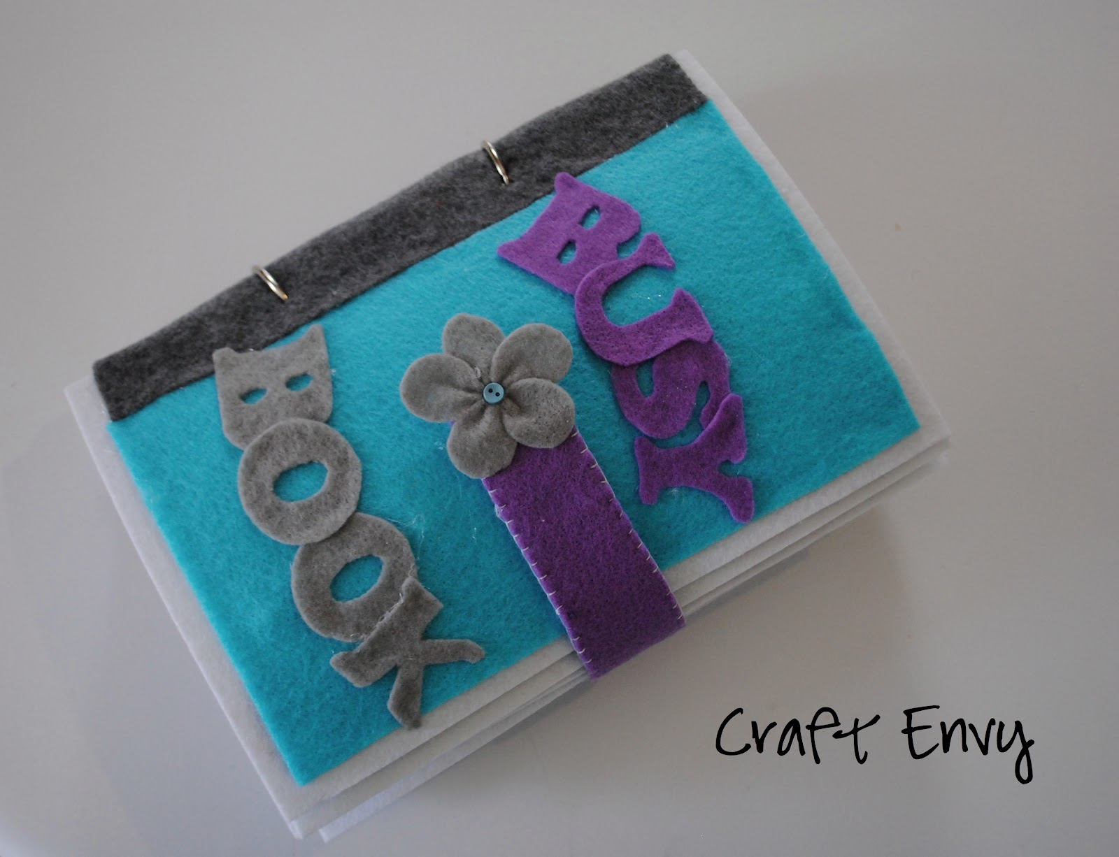 Craft Envy Felt Quiet Book